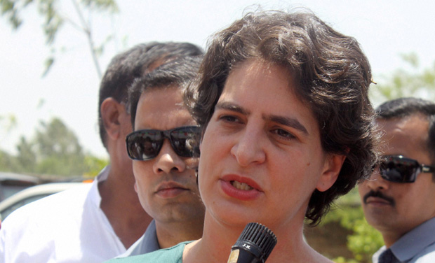 Priyanka Gandhi during an election campaign. (Photo: PTI) Priyanka Gandhi during an election campaign. (Photo: PTI)